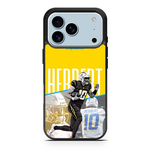 Justin Herbert Los Angeles Chargers 06 iPhone 17 Pro Case