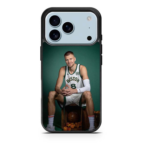 Kristaps Porzingis Boston Celtics 02 iPhone 17 Pro Case