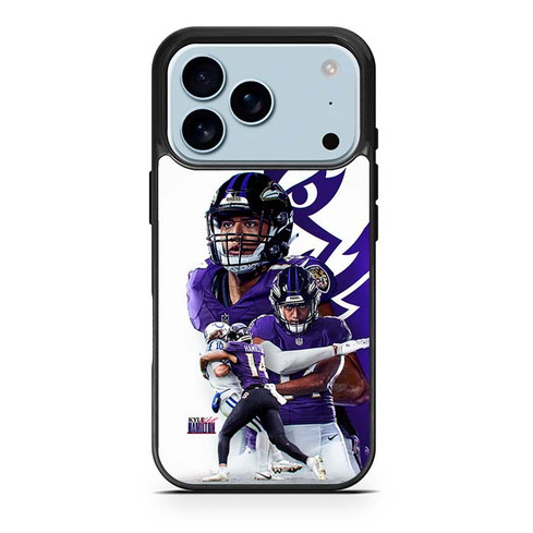 Kyle Hamilton Baltimore Ravens 01 iPhone 17 Pro Case