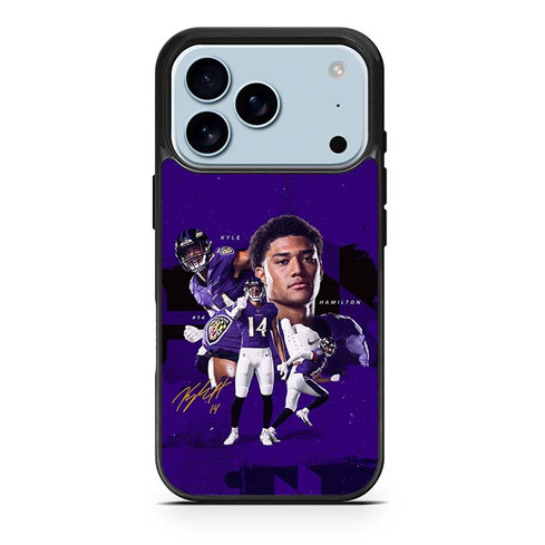 Kyle Hamilton Baltimore Ravens 02 iPhone 17 Pro Case
