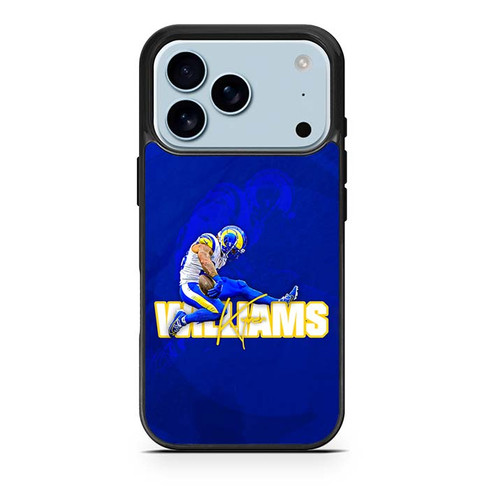 Kyren Williams Los Angeles Rams 01 iPhone 17 Pro Case