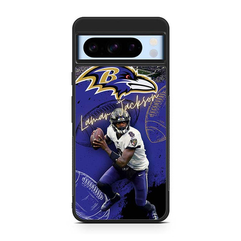 Lamar Jackson Baltimore Ravens Motorola Google Pixel 8 Case