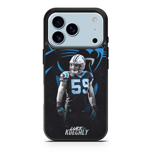 Luke Kuechly Carolina Panthers iPhone 17 Pro Case