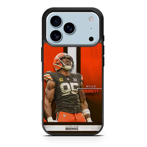 Myles Garrett Cleveland Browns 05 iPhone 17 Pro Case