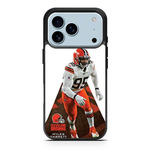 Myles Garrett Cleveland Browns 06 iPhone 17 Pro Case