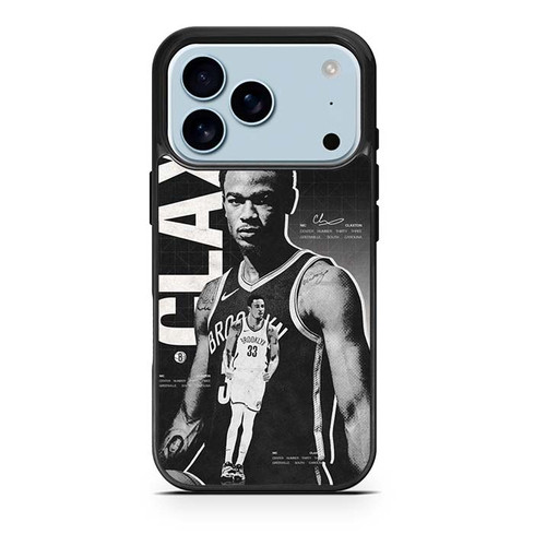 Nic Claxton Brooklyn Nets 02 iPhone 17 Pro Case