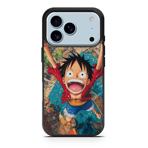 One Piece Luffy Grand Line Euphoria iPhone 17 Pro Case