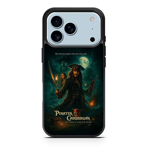 Pirates of the Caribbean Black Pearl iPhone 17 Pro Case
