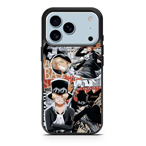 Sabo One Piece Series Collages iPhone 17 Pro Case