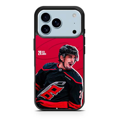 Seth Jarvis Carolina Hurricanes iPhone 17 Pro Case