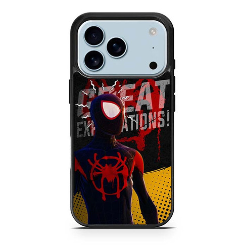 Spider Man Miles Morales Great Expectations iPhone 17 Pro Case