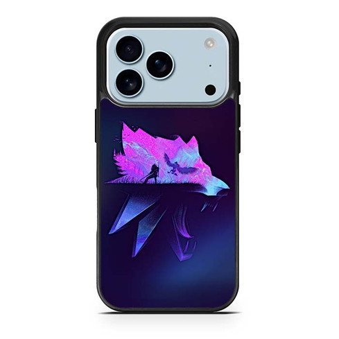 The Witcher 3 Wild Hunt Wolf School medallion iPhone 17 Pro Case