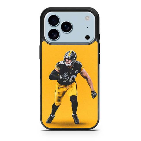 TJ Watt Pittsburgh Steelers 04 iPhone 17 Pro Case