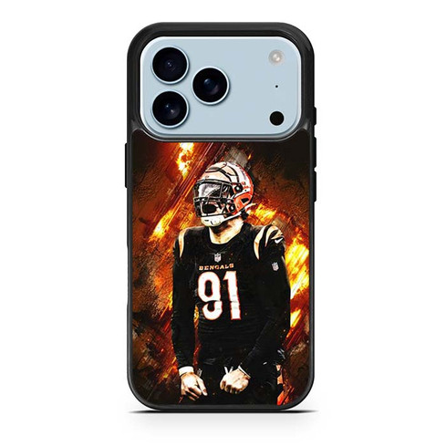 Trey Hendrickson Cincinnati Bengals 02 iPhone 17 Pro Case