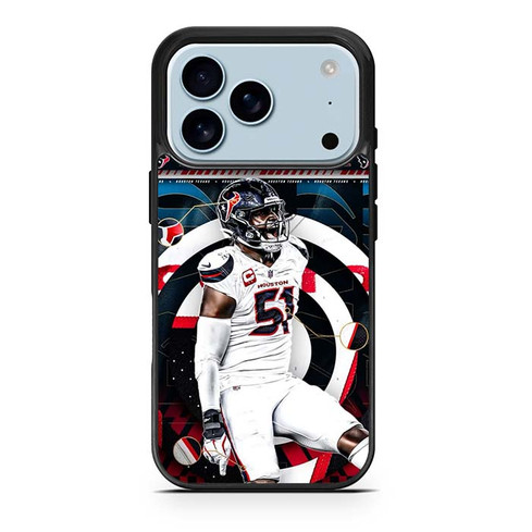 Will Anderson Jr Houston Texans 02 iPhone 17 Pro Case