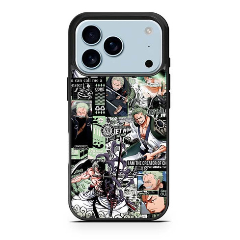 Zoro One Piece Series iPhone 17 Pro Case
