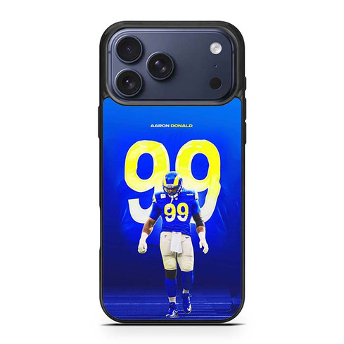 Aaron Donald Los Angeles Rams 01 iPhone 17 Pro Max Case