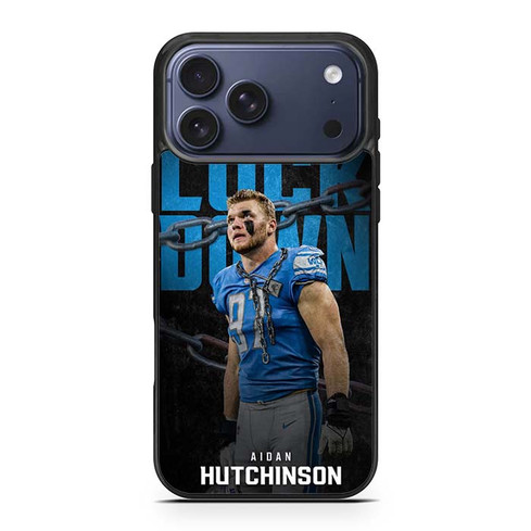 Aidan Hutchinson Detroit Lions iPhone 17 Pro Max Case