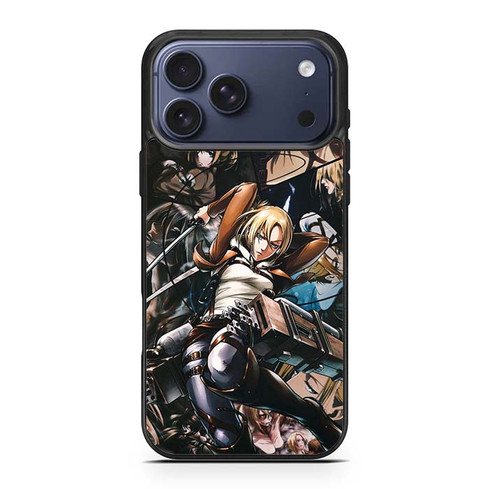 Annie Leonhart Attack on Titan iPhone 17 Pro Max Case
