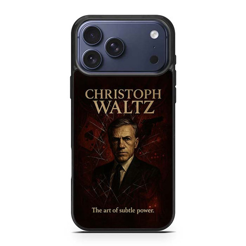 Christoph Waltz iPhone 17 Pro Max Case