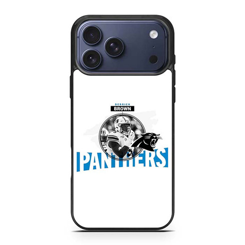 Derrick Brown Carolina Panthers 02 iPhone 17 Pro Max Case