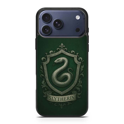Harry Potter Slytherin Emblem iPhone 17 Pro Max Case
