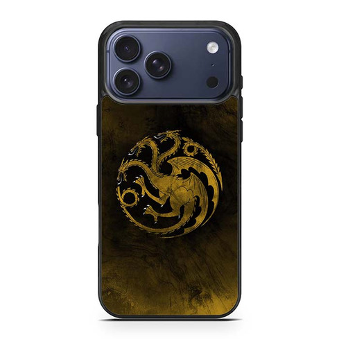 House of the Dragon Gold Logo iPhone 17 Pro Max Case
