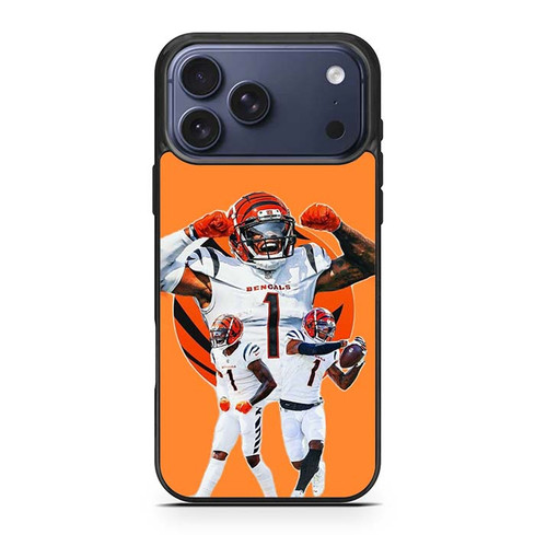 Jamarr Chase Cincinnati Bengals 03 iPhone 17 Pro Max Case