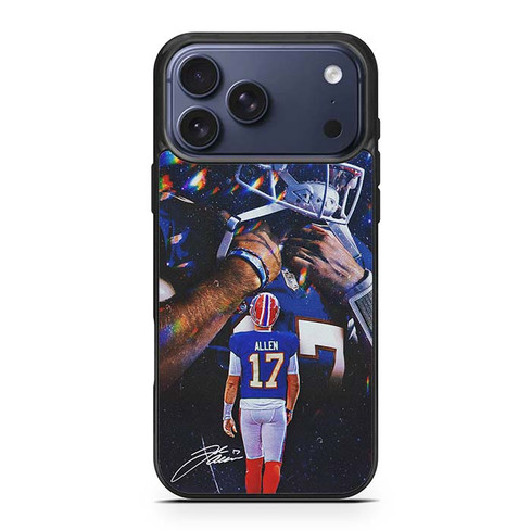 Josh Allen Buffalo Bills 05 iPhone 17 Pro Max Case