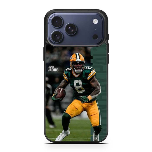 Josh Jacobs Green Bay Packers 02 iPhone 17 Pro Max Case