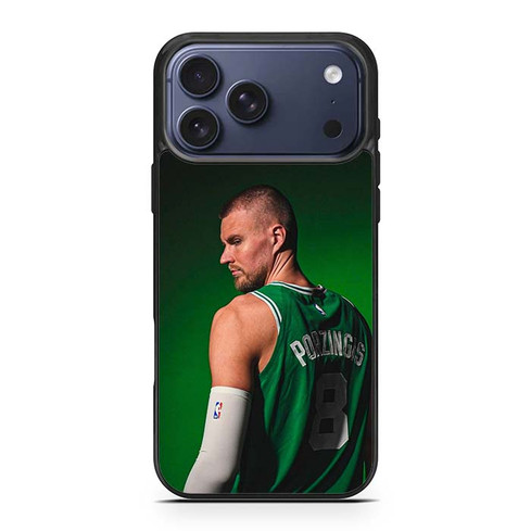 Kristaps Porzingis Boston Celtics 01 iPhone 17 Pro Max Case