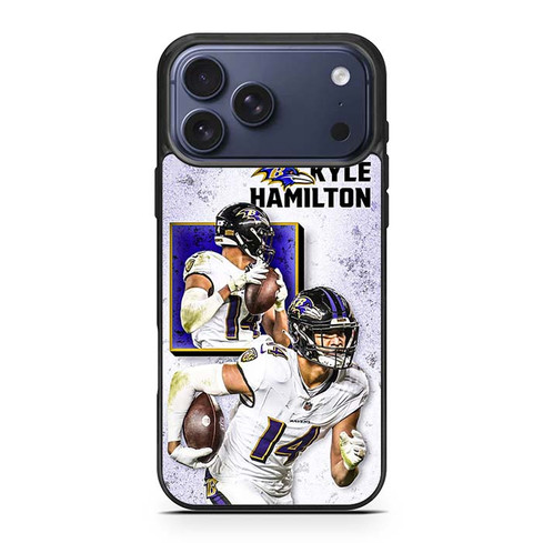 Kyle Hamilton Baltimore Ravens 03 iPhone 17 Pro Max Case