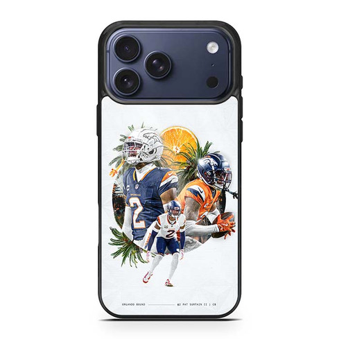 Patrick Surtain II Denver Broncos 01 iPhone 17 Pro Max Case