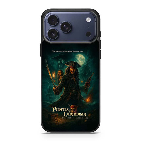 Pirates of the Caribbean Black Pearl iPhone 17 Pro Max Case