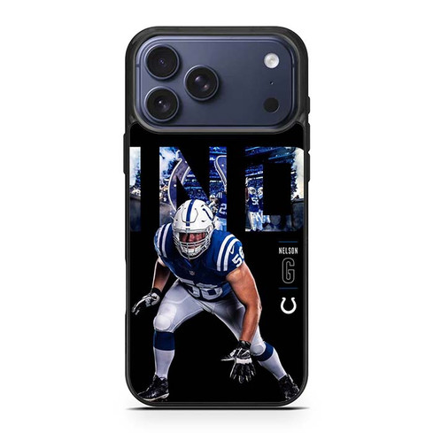 Quenton Nelson Indianapolis Colts 01 iPhone 17 Pro Max Case