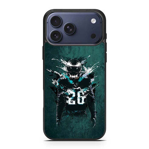 Saquon Barkley Philadelphia Eagles 02 iPhone 17 Pro Max Case