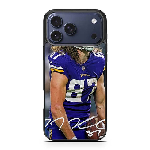 TJ Hockenson Minnesota Vikings iPhone 17 Pro Max Case