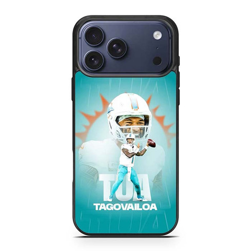 Tua Tagovailoa Miami Dolphins 03 iPhone 17 Pro Max Case