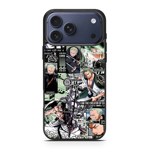 Zoro One Piece Series iPhone 17 Pro Max Case