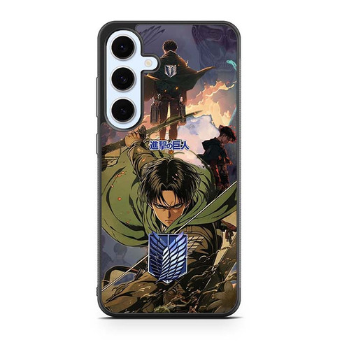 Attack on Titan Capt Levi Samsung Galaxy S24 Case