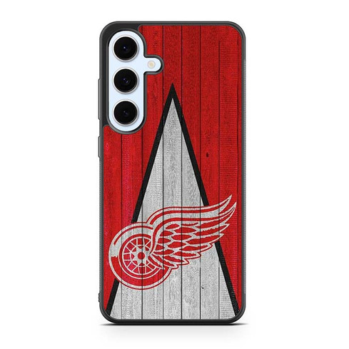 Detroit Red Wings Wooden Pattern Samsung Galaxy S24 Case