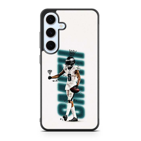 DeVonta Smith Philadelphia Eagles 03 Samsung Galaxy S24 Case