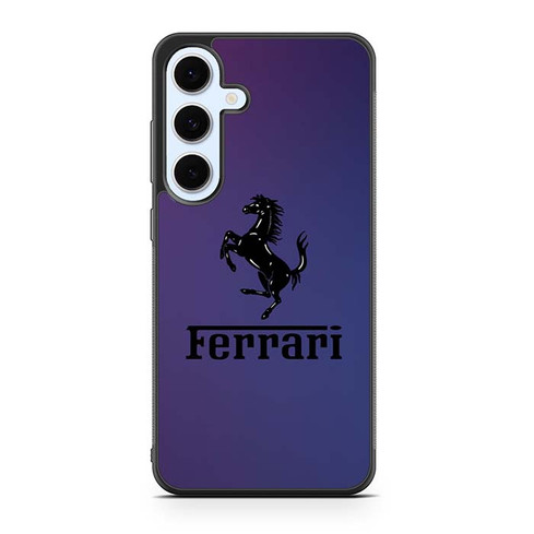Ferrari Obsidian Stallion Samsung Galaxy S24 Case