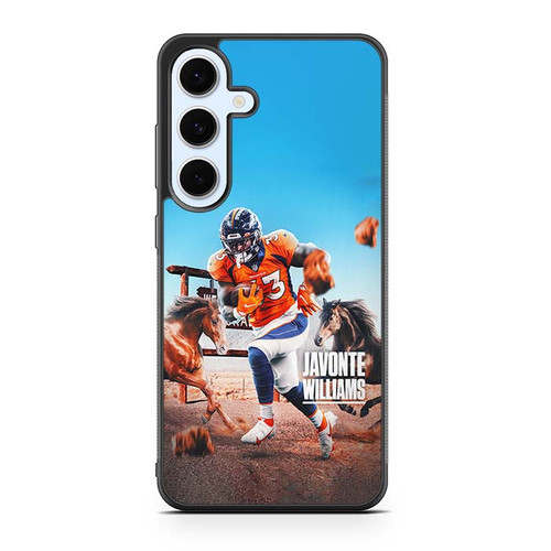 Javonte Williams Denver Broncos 01 Samsung Galaxy S24 Case