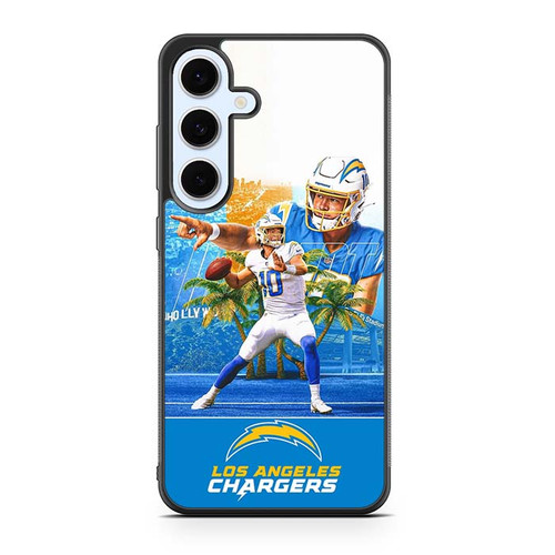 Justin Herbert Los Angeles Chargers 01 Samsung Galaxy S24 Case