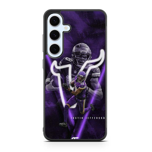 Justin Jefferson Minnesota Vikings 01 Samsung Galaxy S24 Case