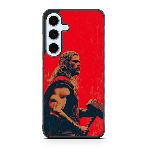 Thor Thunder in the Red Samsung Galaxy S24 Case