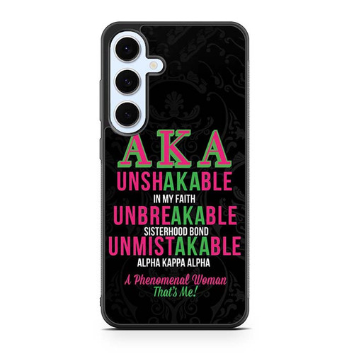Alpha Kappa Alpha AKA Unbreakable Samsung Galaxy S24 Case