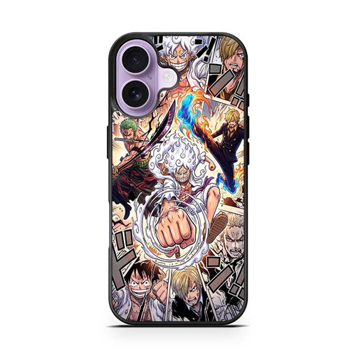 One Piece Luffy Zoro and Sanji iPhone 17 Case