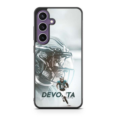DeVonta Smith Philadelphia Eagles 04 Samsung Galaxy S23 Case